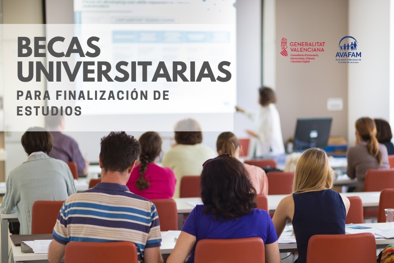 AVAFAM's tweet image. El Consell convoca becas de hasta 2.000 euros para facilitar al alumnado la finalización de sus estudios y evitar el abandono universitario en los últimos cursos.

Los plazos son desde el 15 de febrero hasta el 9 de marzo

Más info: acortar.link/WpdOBt

@GVAinnova #Familias