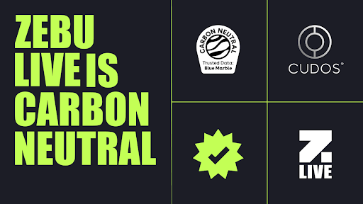 Zebu Live has officially achieved our carbon neutral certification. 🌿

Thanks to the trusted data of blue-marble.co.uk and support from <a href="/CUDOS_/">CUDOS</a> .🤝

Zebu Live 2022 has offset its entire carbon footprint and this is just the beginning! 

See what our partners had to say👇