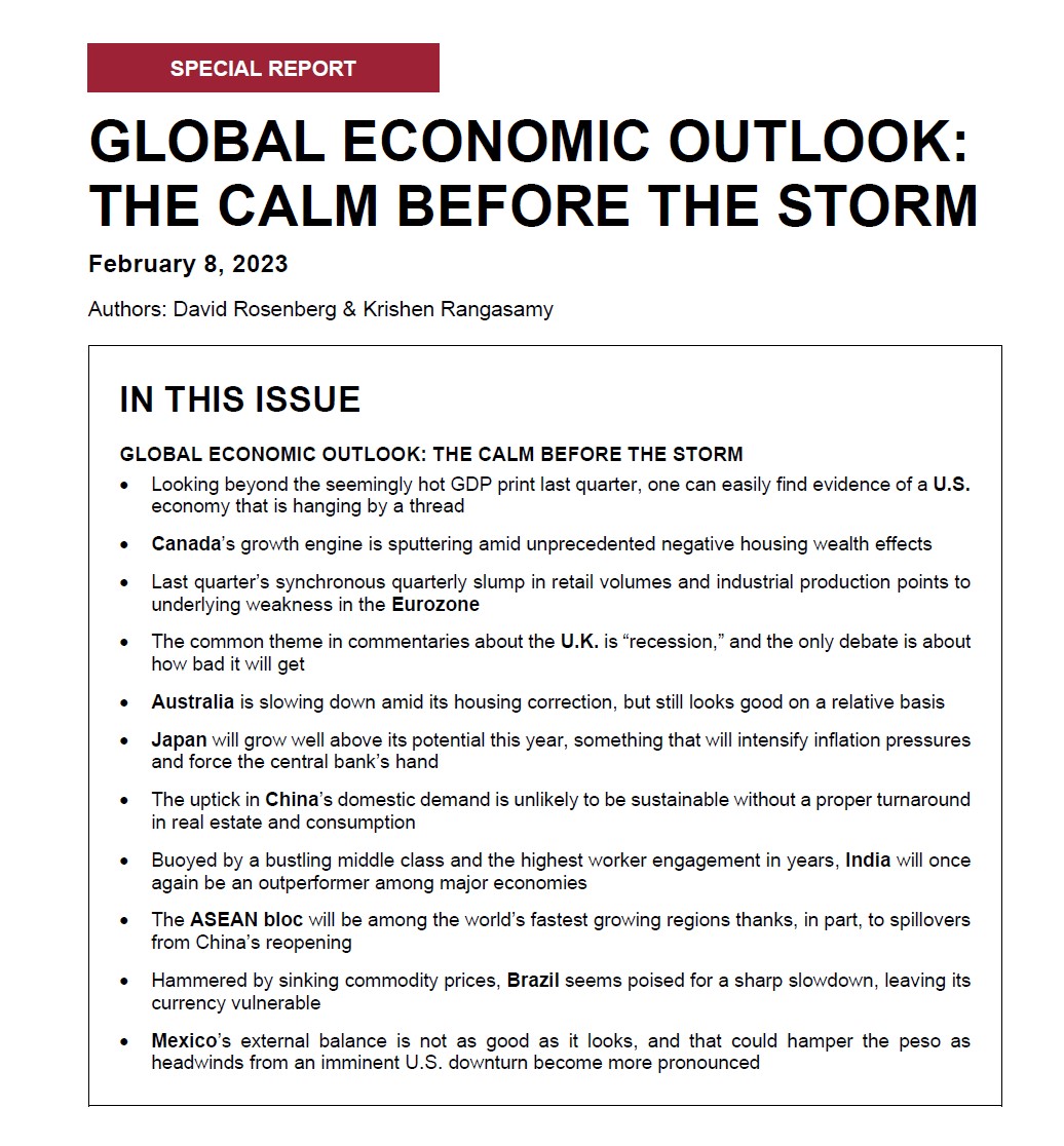 EconguyRosie's tweet photo. SPECIAL REPORT -- Global Economic Outlook: The Calm Before the Storm

The new-found optimism for global economic prospects and related stock market surge seem to be ignoring the upcoming economic storm.

Purchase the Report: https://t.co/FqX7lBPCf0
#RosenbergResearch https://t.co/NAisW25c10