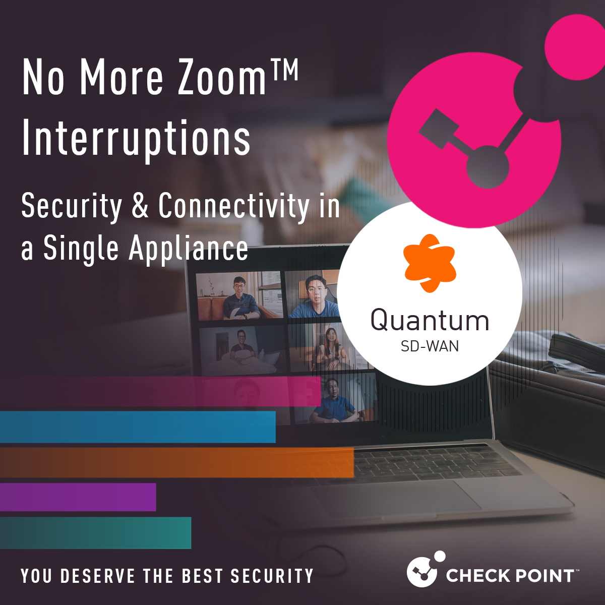 CheckPoint_NL's tweet image. CheckPointSW: Introducing Check Point Quantum SD-WAN, an all-new software blade in the #CheckPointQuantum Gateways that provides comprehensive prevention against #zeroday, #phishing, and #ransomware attacks and delivers optimized routing for users. Get t…