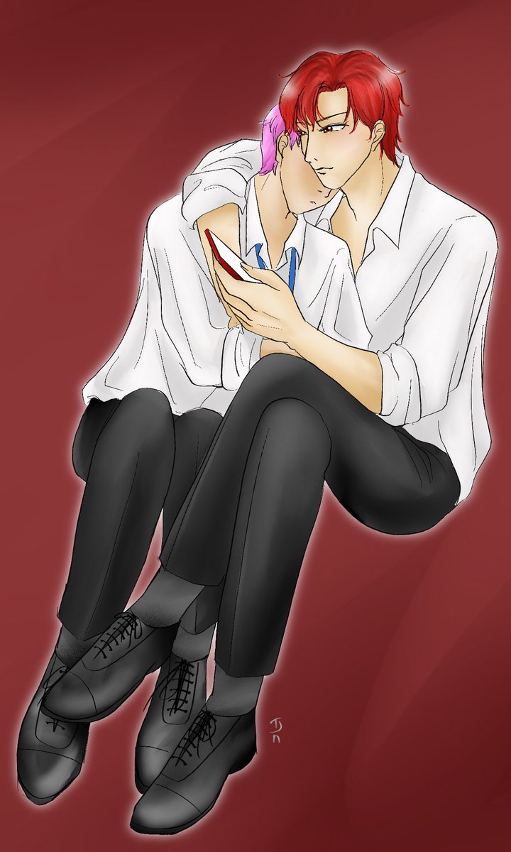 EMPTYTJn's tweet image. Get off work : หัวหน้าแผนกกับพนักงานใหม่ ❤️🤎