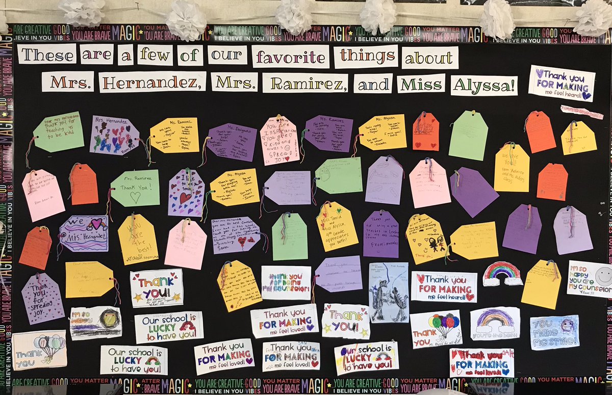 In honor of #schoolcounselor week <a href="/FallbrookStem/">Fallbrook STEM Academy</a> students show the love for our counselor, school psych, and behavior tech. We appreciate you so much! <a href="/ZHCouns/">Zorayda Hernandez</a> <a href="/aarias2552/">Ana Arias</a> <a href="/FUESDSchools/">FUESD Schools</a> <a href="/lymo/">Alyssa</a>