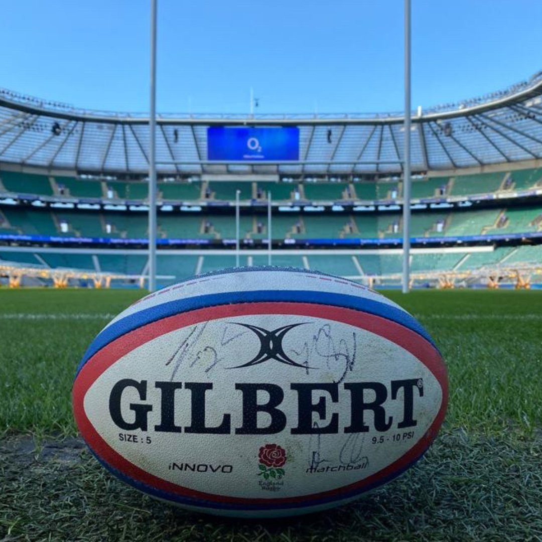 WIN 🏉 An official Guinness Six Nations match ball from #ENGvSCO and signed by Marcus Smith, Dan Cole and Jamie George could be yours. RT to be in the draw to win.

Entries close 12/02. T&amp;Cs: o2uk.co/SocialTCs <a href="/EnglandRugby/">England Rugby</a>