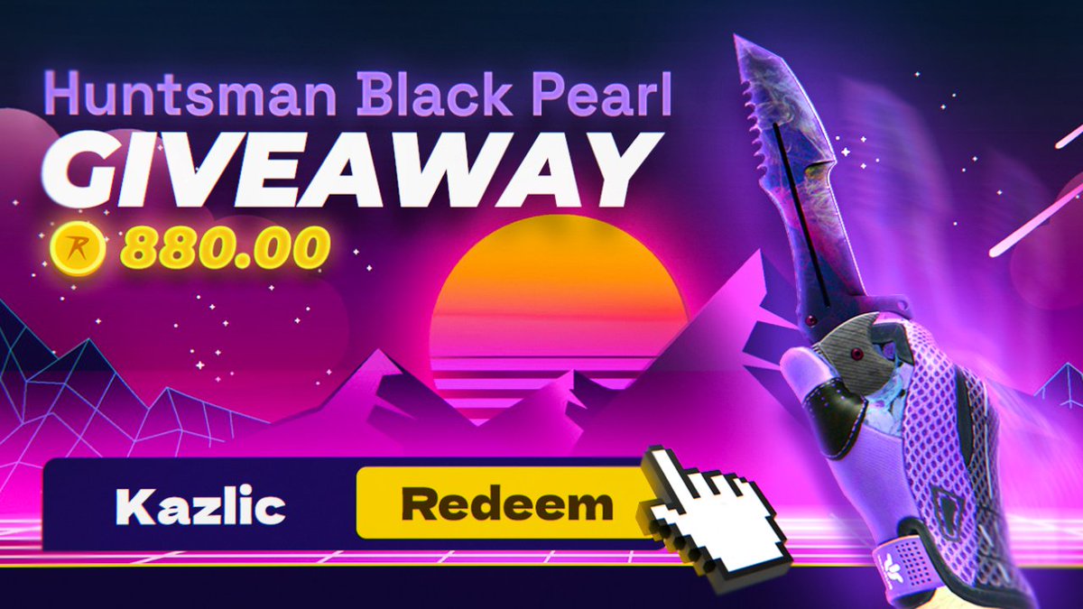 Kazlic Rewards 💰 (@kazlicrewards) on Twitter photo Huntsman Knife Black Pearl (MW) Giveaway 🎉
✩ Watch the video & leave a like: youtu.be/kEXtzbzPb0Q 📺
✩ Like, retweet, and follow <a href="/KazlicRewards/">Kazlic Rewards 💰</a> 👥
• Must leave proof!
Ends in 7 days! 🎁 Huntsman Knife Black Pearl (MW) Giveaway 🎉
✩ Watch the video & leave a like: youtu.be/kEXtzbzPb0Q 📺
✩ Like, retweet, and follow <a href="/KazlicRewards/">Kazlic Rewards 💰</a> 👥
• Must leave proof!
Ends in 7 days! 🎁