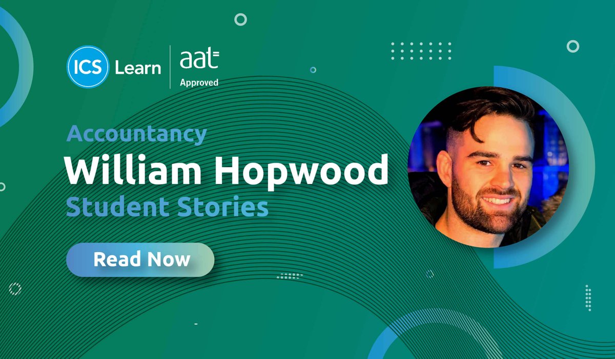 ICSLearn's tweet photo. William was looking to enhance and progress his accountancy career when his Accounts Manager recommended him to study @YourAAT Level 2 and Level 3: https://t.co/eyfPDRAwOs ๐ โ
#ICSLearn #OnlineLearning #AAT #Accounting #Accounts #Accountants #Bookkeeping #Finance https://t.co/JQrpWDXdsg