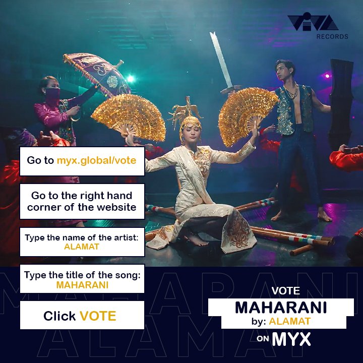 globALAMAT's tweet photo. Let's drop our unli-votes on https://t.co/RXiEENmV1Q for @Official_ALAMAT #ALAMAT's
#ALAMATMaharanI daily!
#MYXCHARTS
#5 #MYXDailyTop10
#3 #PinoyMYX
#6 #HitMYX
✅️MV: https://t.co/aQ7gbcHuSr
✅️EP: https://t.co/DNKFLTUU9J
✅️📻REQUEST: https://t.co/xgI2EKnrBT https://t.co/l1YyN8qncZ