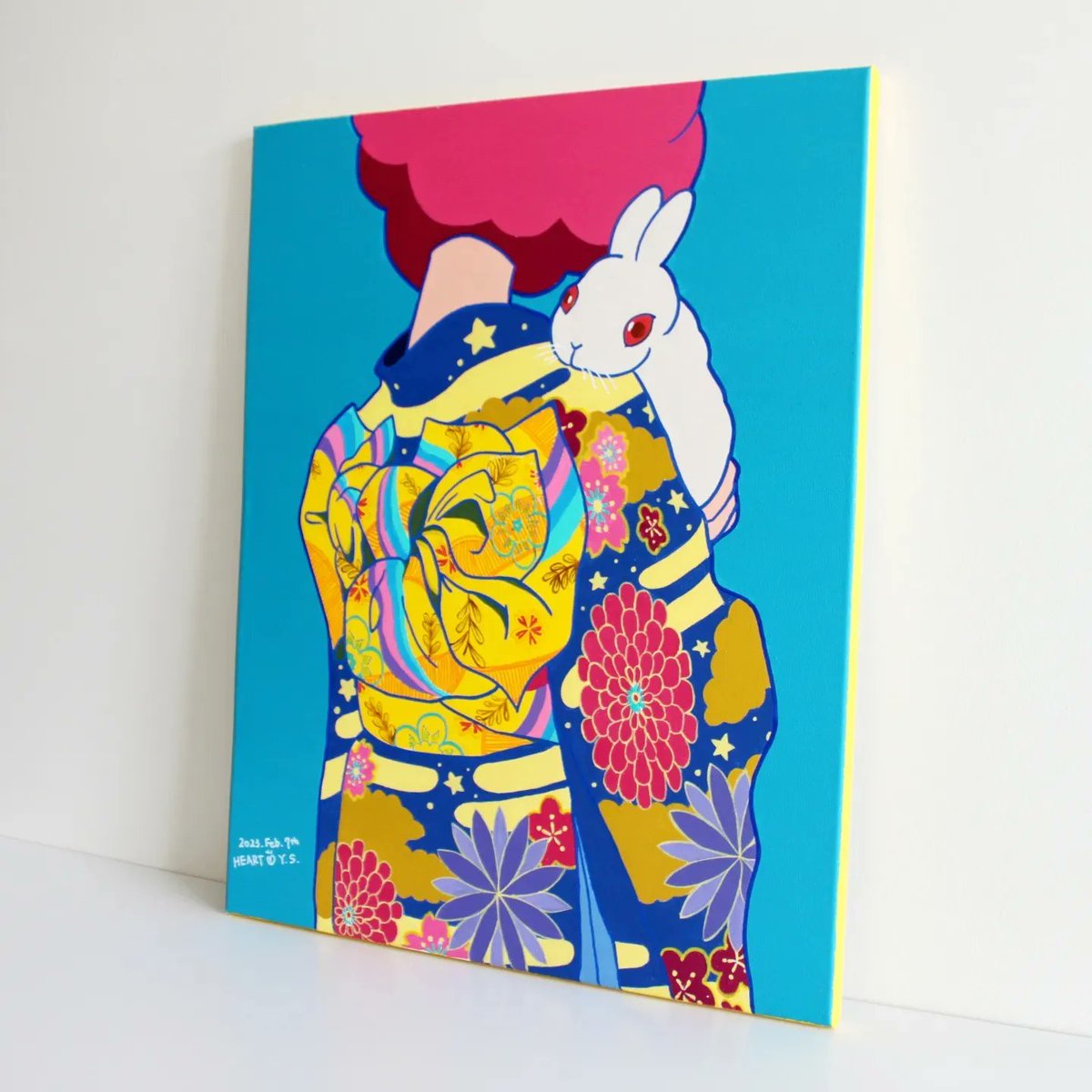 HeartSensei1's tweet photo. Cloud Lady 027 / 雲女 027
#cloudlady #雲女 #painting #acrylicpainting #posca #sheiseverywhere #kimono #furisode #Rabbit2023 #theyearofrabbit #zodiac #謹賀新年 https://t.co/Rx0TboMzKw