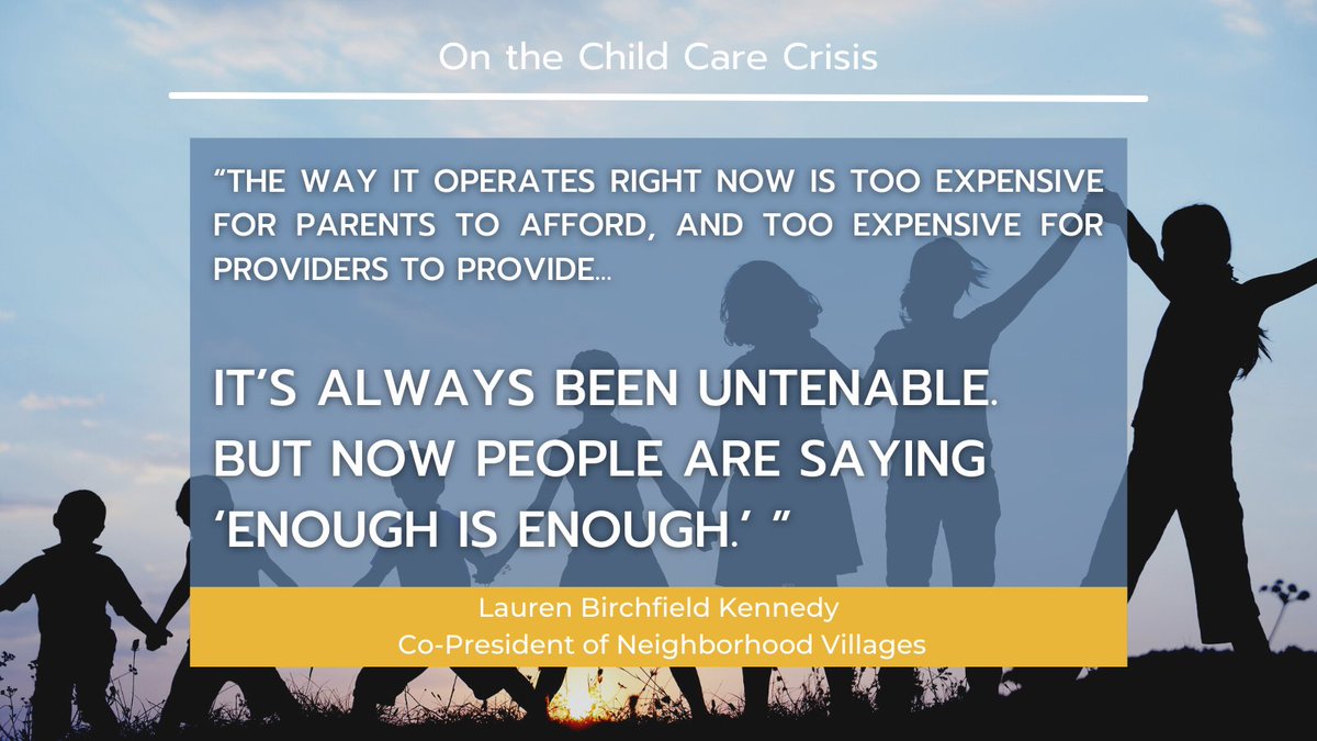 Neighborhood Villages (@nvsboston) on Twitter photo We are facing a statewide child care crisis, and as <a href="/laurenkennedyMA/">lauren kennedy</a> said: “Enough is enough.” Read more about the hope coming from Beacon Hill here:
bostonglobe.com/2023/02/08/met… We are facing a statewide child care crisis, and as <a href="/laurenkennedyMA/">lauren kennedy</a> said: “Enough is enough.” Read more about the hope coming from Beacon Hill here:
bostonglobe.com/2023/02/08/met…