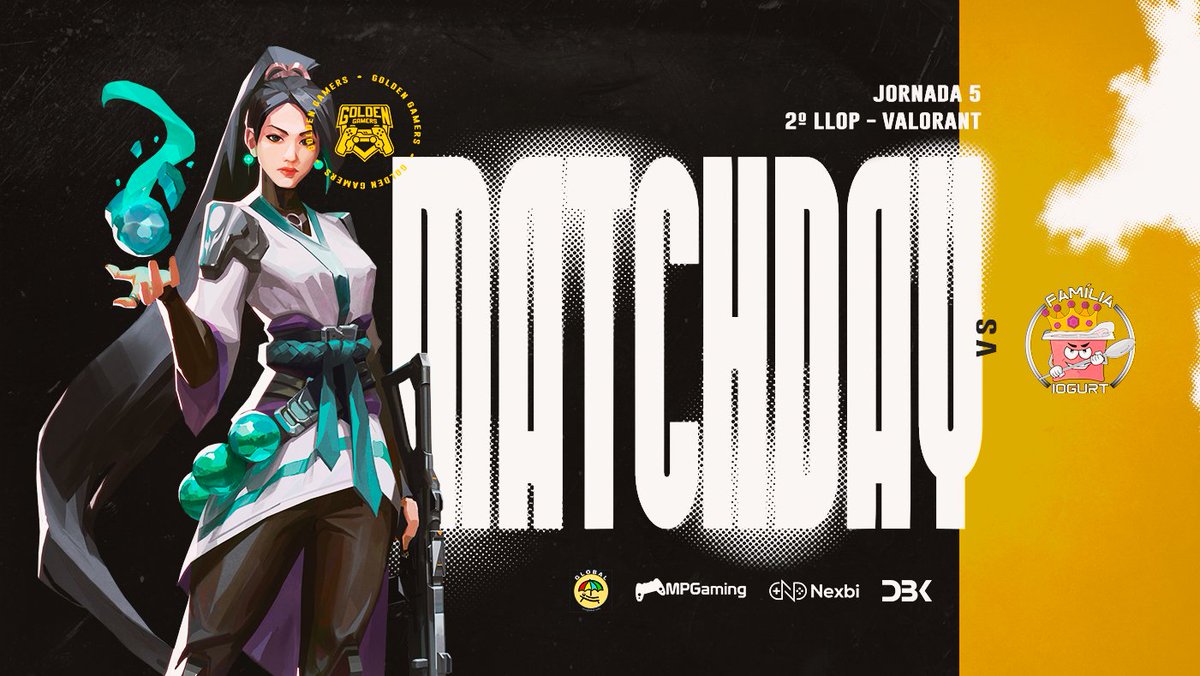 GoldenGamersEC's tweet photo. És dia de partit!
Volem continuar sumant punts per assegurar els play-offs.
Seguiu el partit vs @FamiliaIogurt en el nostre canal de Twitch (180s delay) 👇
https://t.co/Ys49qukuS9
#GoGG #RoadToPrimera https://t.co/nj37WAdGD7
