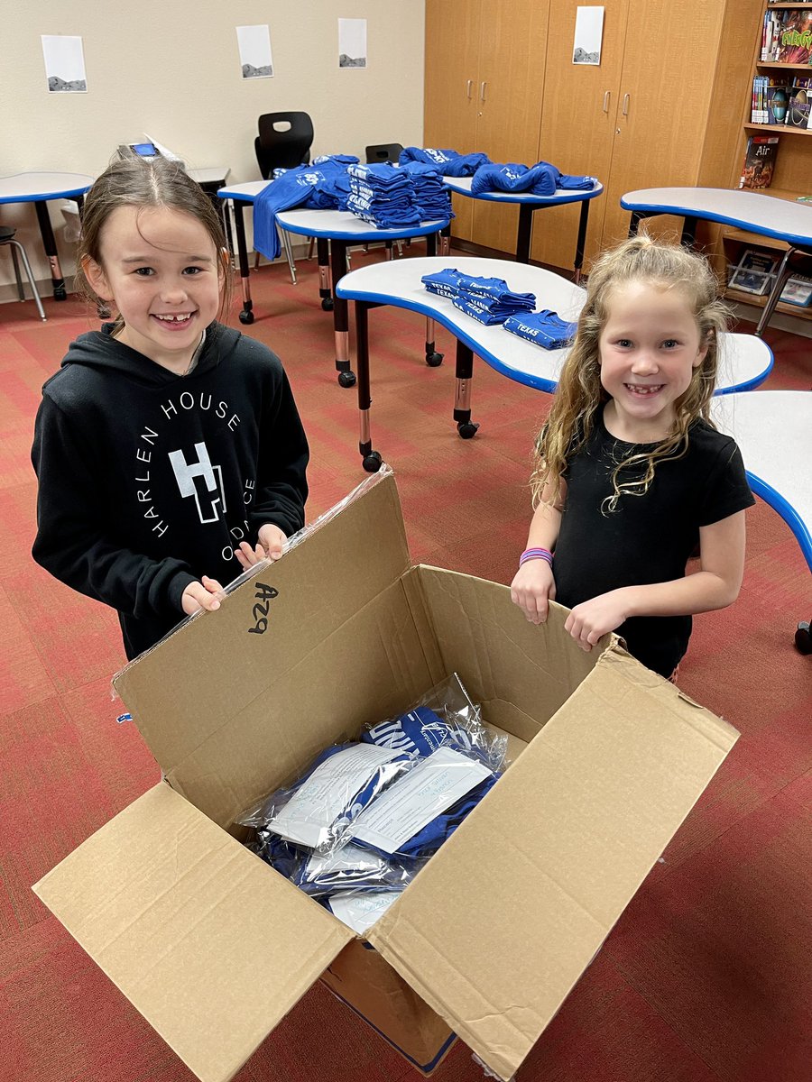 Kindness shirts are starting to be delivered today. Thank you to <a href="/MrsBeaty5/">Kristin Beaty</a> class for helping us!