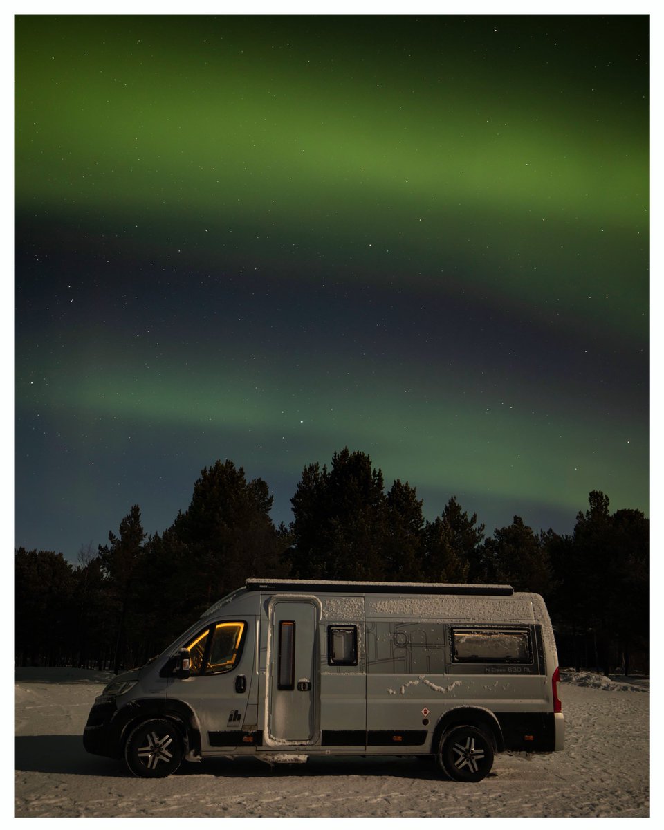 nev11's tweet photo. New van new adventure. Looking forward to exploring Sweden and Norway starting here in Kiruna. https://t.co/qDmFdJ8gp6