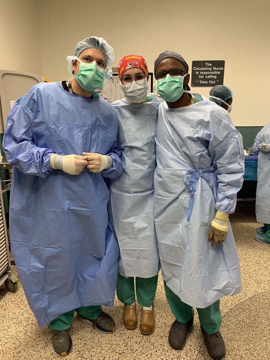 We love OR days with <a href="/RdonalisioMD/">Dr. Rodrigo Donalisio</a> !!!
<a href="/CU_Urology/">CU Urology</a> 

(also go chiefs!!)