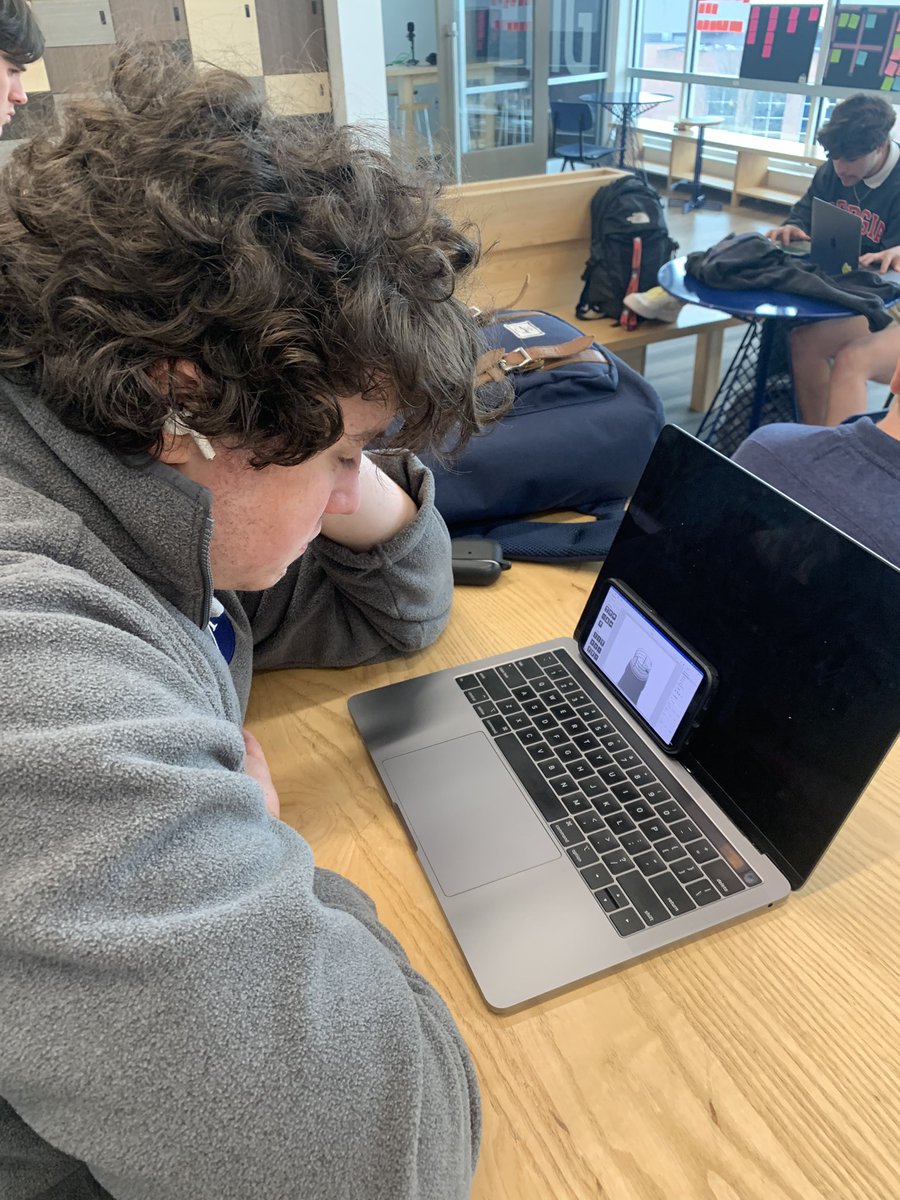 Emily Wilcox (@emilynwilcox) on Twitter photo Sometimes, #studentagency looks like <a href="/creativecloud/">Adobe Creative Cloud</a> tutorials for <a href="/AdobeDimension/">Adobe Dimension</a> & #AdobeIllustrator to create prototypes, mock-ups, social media content, & more! I love our design briefs bc students explore different skills & sectors in a self-directed way. #designthinking Sometimes, #studentagency looks like <a href="/creativecloud/">Adobe Creative Cloud</a> tutorials for <a href="/AdobeDimension/">Adobe Dimension</a> & #AdobeIllustrator to create prototypes, mock-ups, social media content, & more! I love our design briefs bc students explore different skills & sectors in a self-directed way. #designthinking