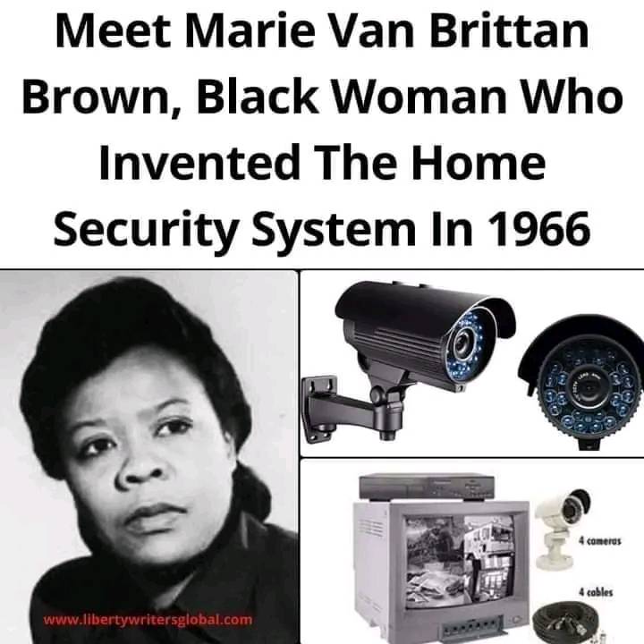 AfricansProject's tweet image. Marie Van Brittan Brown
We are celebrating her genius invention, which obviously contributed to the future of home security systems, Brown was given a prestigious award by the National Scientists Committee (NSC).
Share to educate the world. 
   #AFTP #blackhistory