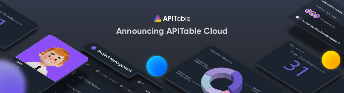 aitable_ai's tweet photo. 🤩Announcing APITable Cloud!

🚀No more:
• hassle of building &amp; deploying
• operating and maintaining
• high price

🥳APITable helps you focus on business growth: https://t.co/yW0AncusTn

🤩Get a $300 off coupon, just by:
• Follow
• Like
• Retweet

I'll DM you🤗 https://t.co/k2yRW3fzyS