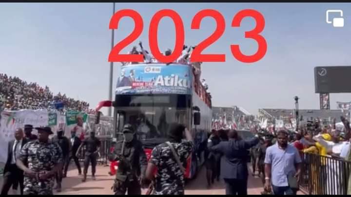 babarh_'s tweet photo. Atiku in Kano…2019 and 2023. https://t.co/ASOhXvmmep