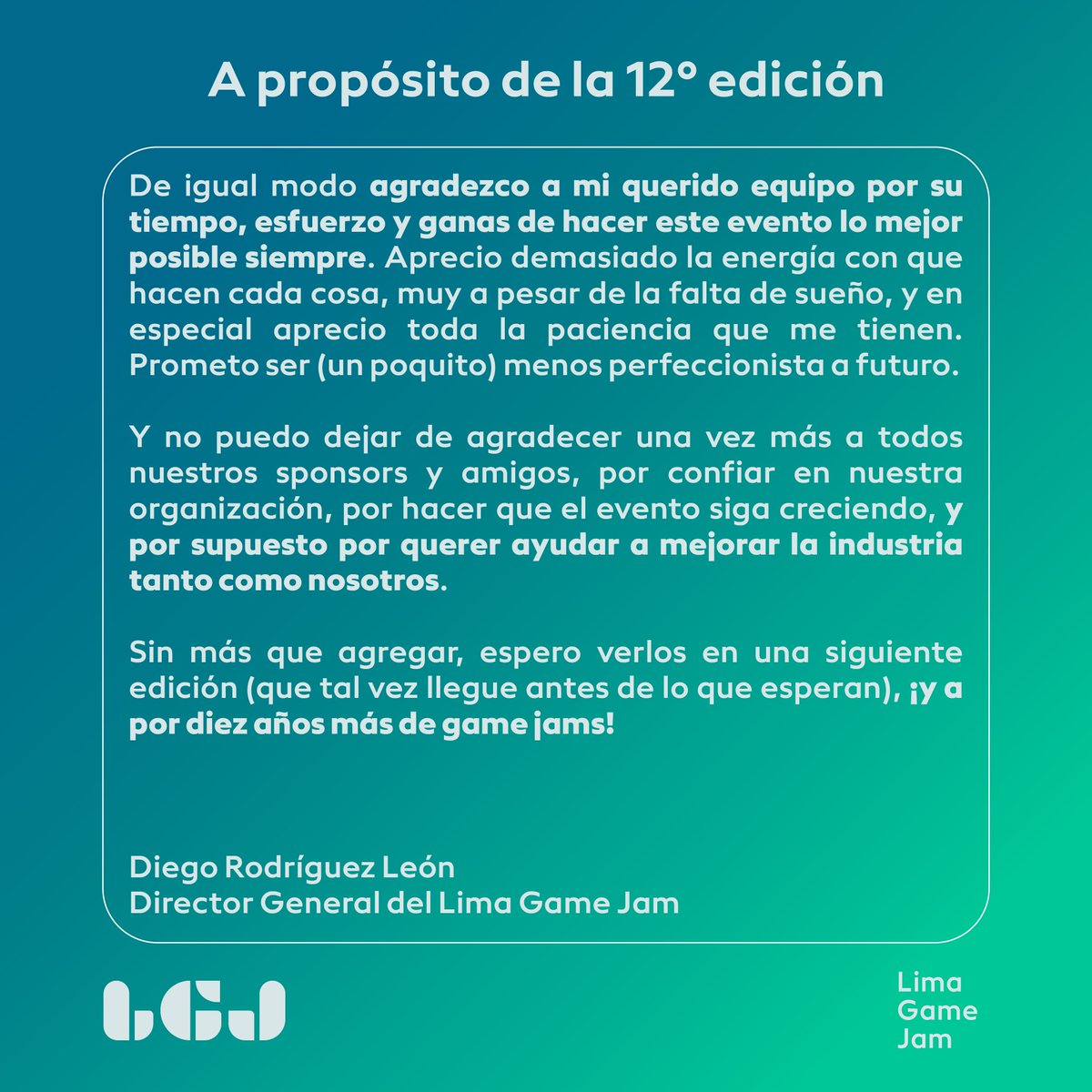 Lima Game Jam tweet media