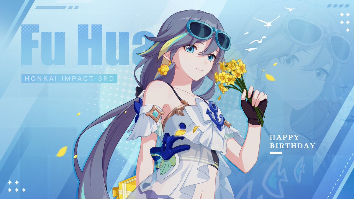HonkaiImpactESP's tweet photo. #FuHuaBirthdayParty | ¡Feliz cumpleaños, Fu Hua!

La primavera es la temporada del rejuvenecimiento. ¡Espero que las bendiciones y las vistas espectaculares de Shenzhou puedan estar contigo para siempre!

¡Feliz cumpleaños, Fu Hua!
#HonkaiImpact3rd https://t.co/DaVFBCsjGY
