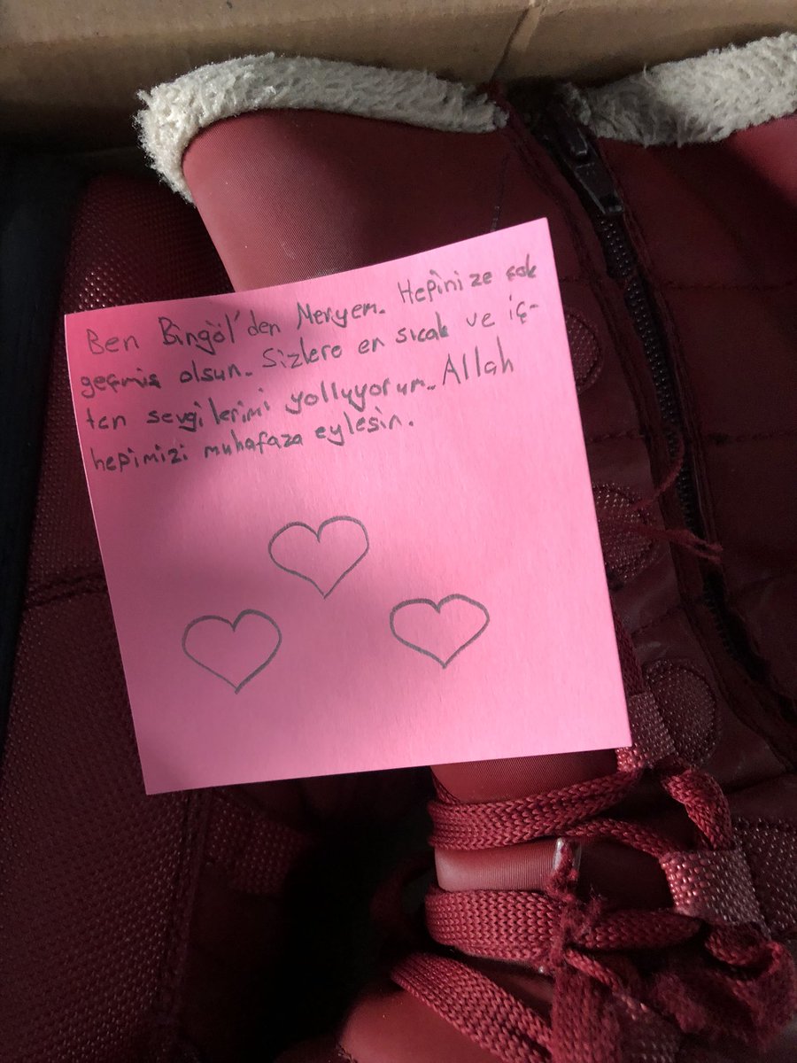 yardımın yerine ulaştı, iyi ki varsın Meryem ♥️