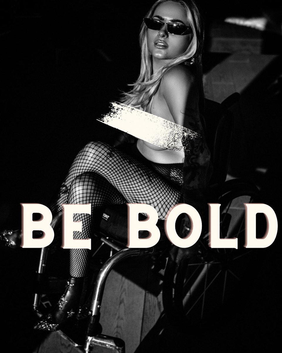 Now I got your attention! Please be an ally to the disabled community. Take notice if you see accessibility issues, raise concern to places that aren’t accessible, correct ableist people etc. Some people don’t leave their houses for this reason. Be a voice!