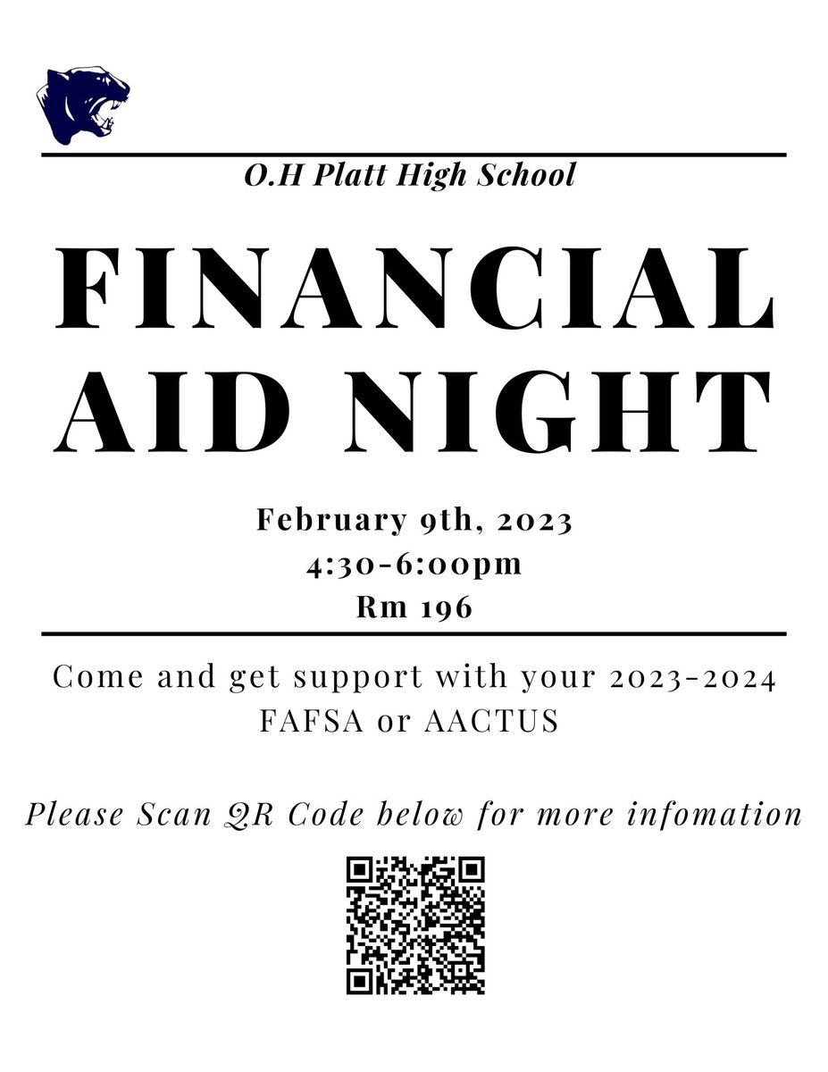 Platt HS Counseling Department tweet media