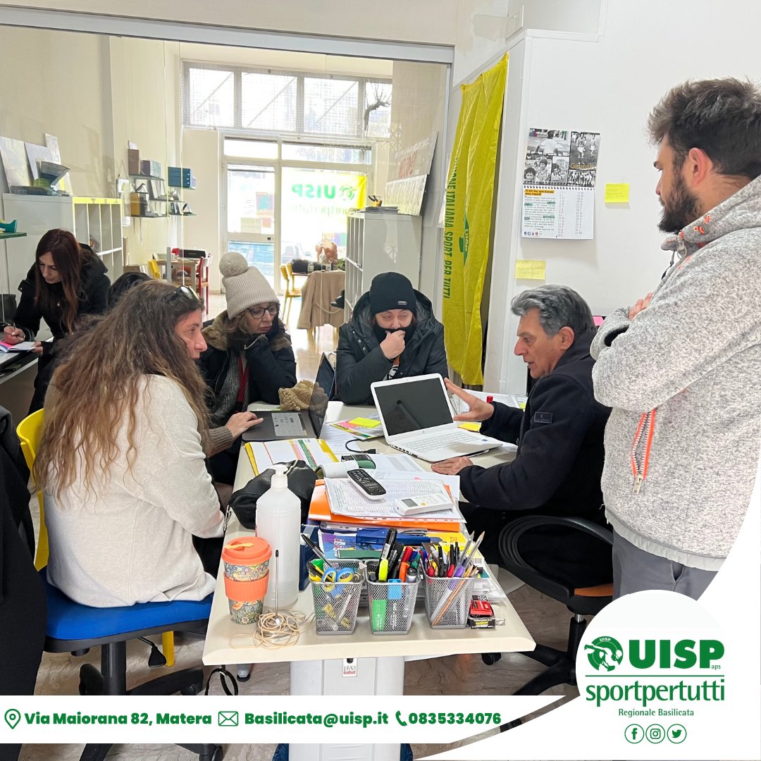 📸 Oggi una importante riunione tra il Comitato di Basilicata e Matera: presto avvieremo nuovi progetti sul territorio 💪🏼

Seguiteci per non perdervi le varie iniziative! 😊

#Uisp #UispBasilicata #Dietrolequinte ✅