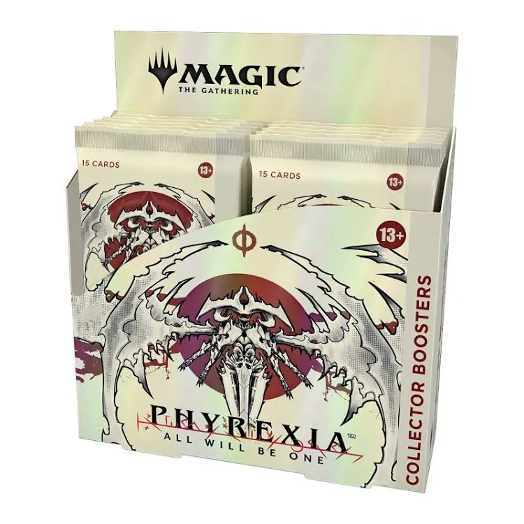 As the sun sets on Phyrexia, All Will Be One, our shop (shop.cardconduit.com) has great deals on ONE CBBs ($200) and ONE Set Boxes ($100). If you want to throwback ALL THE WAY to LAST MONTH'S release we have DMR CBBs at $230 and draft $150 #mtgbuysell #mtg #overbeforeitstarted