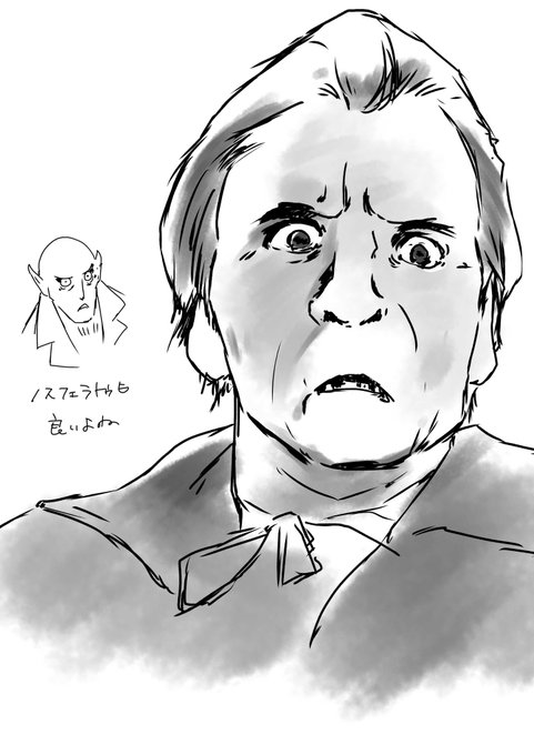 寝る前に模写

おやすみなさい(:3[____] 