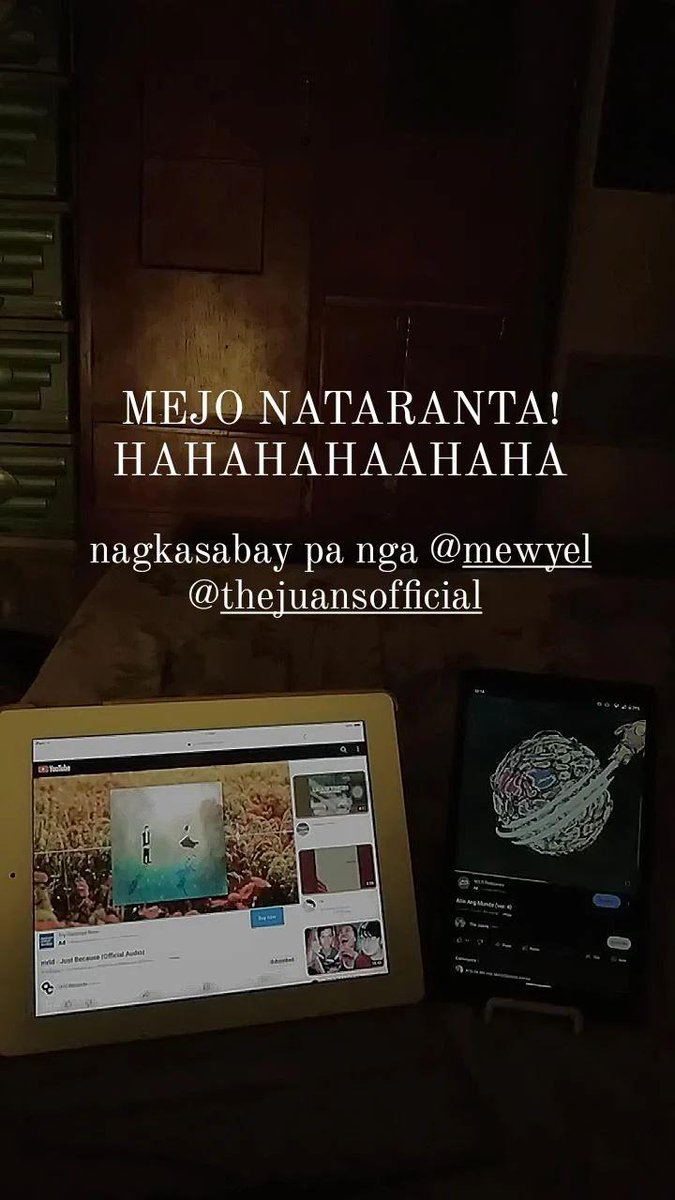 mjgdimps_'s tweet photo. what if mag collab? eme.

AtinPaRinAngMundo
@TheJuans_BAND
#AtinAngMundoVer4

#JustBecauseMrld @thisismrld https://t.co/WPHrGF4KlU