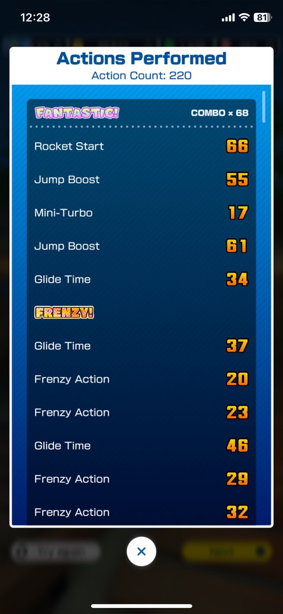 BenedictGoh1's tweet photo. #MarioKartTour
Here is my result of Piranha Plant Cove 2.
I got double boombox and I used the item ticket to get coin frenzy but the combo was broken once. https://t.co/tfUbZlwBoL
