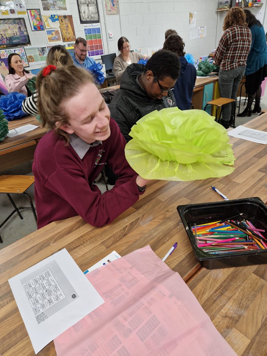 StCiaransCS's tweet photo. Staff and Students had their first Creative School meeting this week. It was a great introduction to the programme and sparked lots of discussion on how our school can be more creative. #creativeschools https://t.co/kvHzBp6HR9