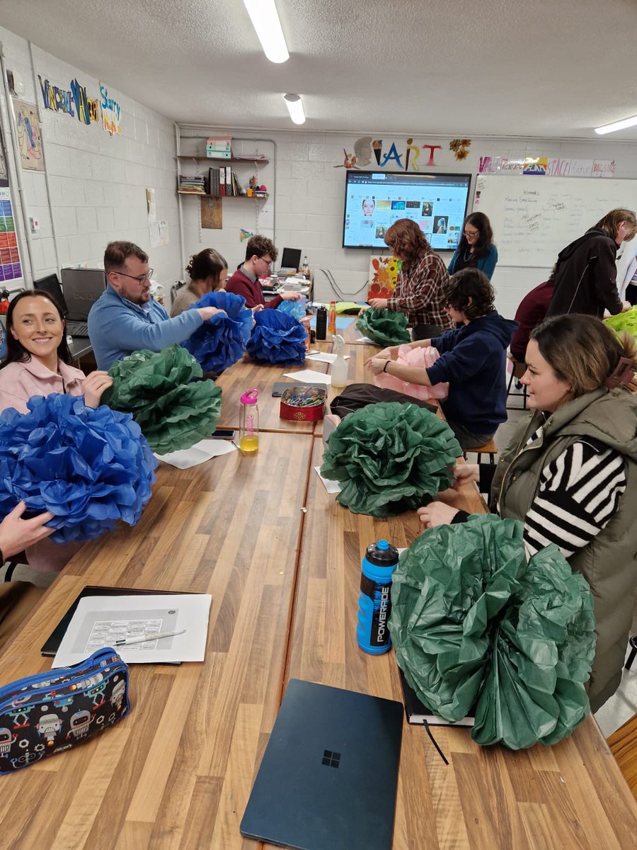 StCiaransCS's tweet photo. Staff and Students had their first Creative School meeting this week. It was a great introduction to the programme and sparked lots of discussion on how our school can be more creative. #creativeschools https://t.co/kvHzBp6HR9