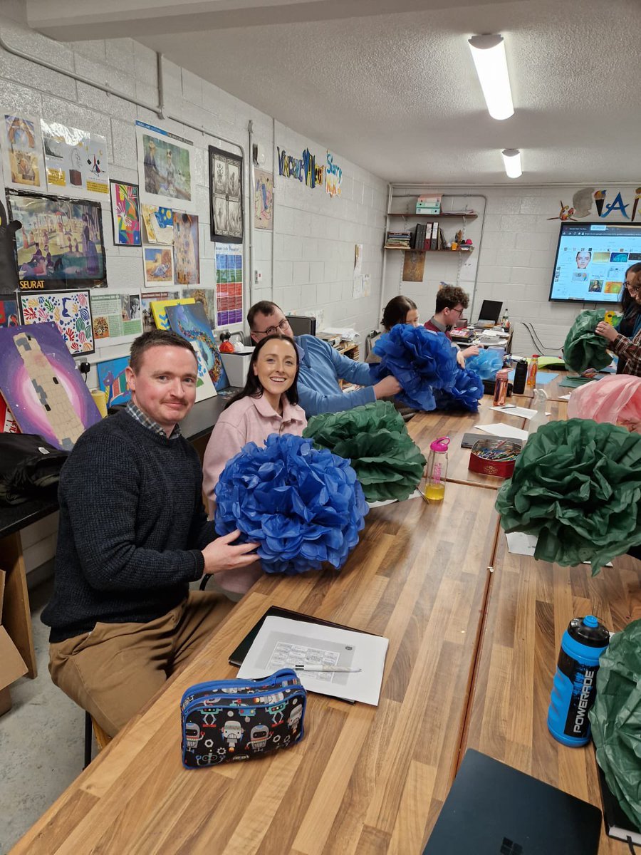 StCiaransCS's tweet photo. Staff and Students had their first Creative School meeting this week. It was a great introduction to the programme and sparked lots of discussion on how our school can be more creative. #creativeschools https://t.co/kvHzBp6HR9