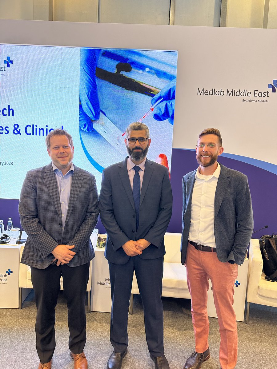 It was great to present and hear about other long read sequencing projects during the molecular diagnostics session @MedlabSeries Middle East! Thanks @AhmadTayoun for the invitation! @danrdanny @nanopore