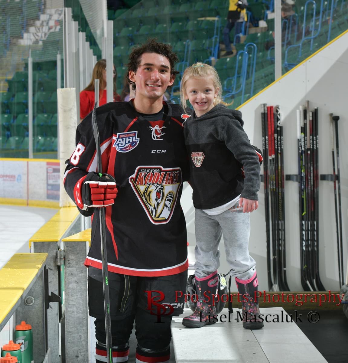 So thankful for the @camrosekodiaks and their @RBC Community Ambassador @NoahAlvarez88!  Their support and acceptance of Aria has been truly incredible. They are helping lead the diversity, equity and inclusion work! @TheAJHL #RBCFutureLaunch #AJHL