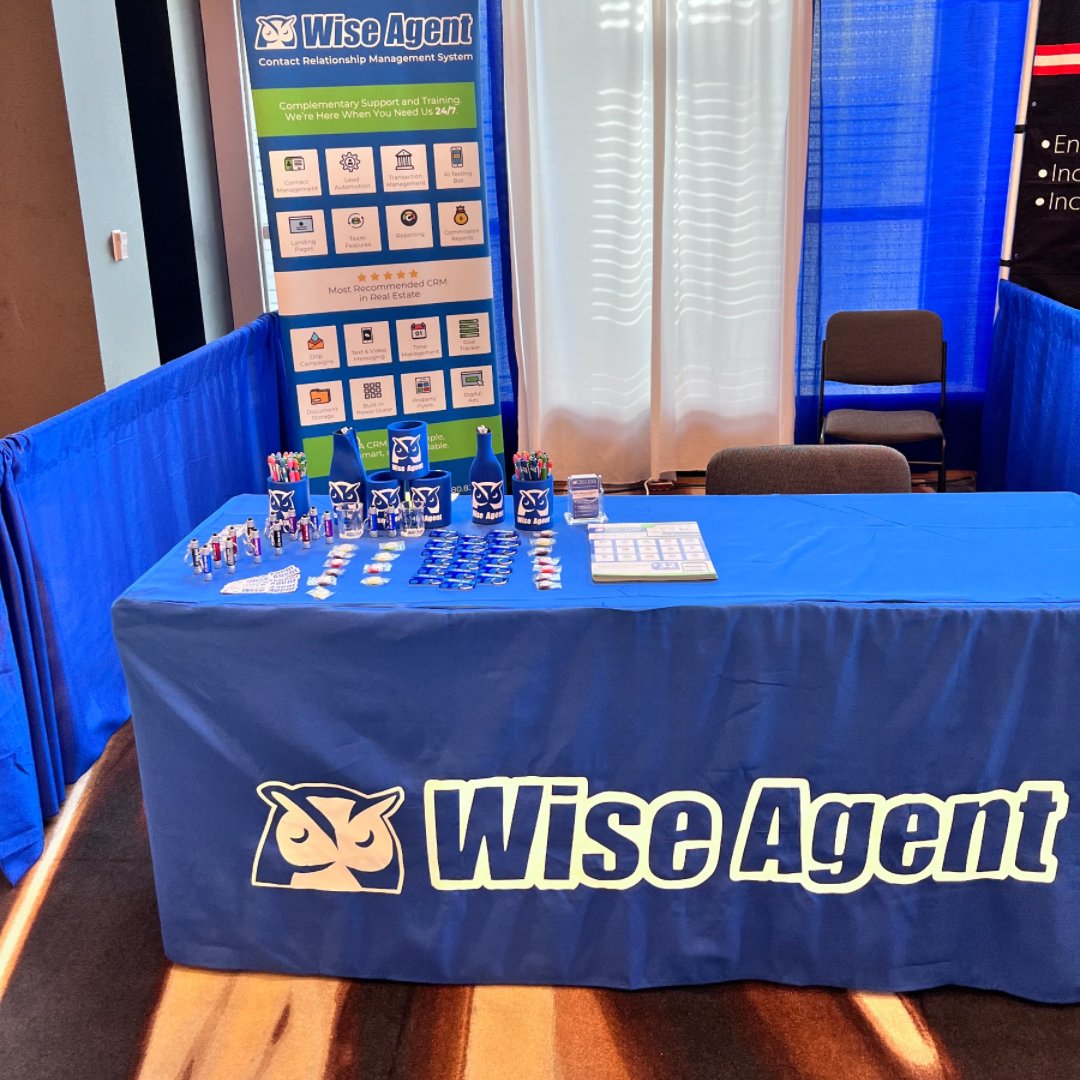 WiseAgent's tweet photo. We're excited for Day 2 of Sell-a-bration 2023 in Atlanta! Come see us at booth 136 and say hi! 💙 🦉
#SAB2023 #WiseAgent #RealEstateEvent #GARealtors #AtlantaRealtors https://t.co/AKlOeMNB13
