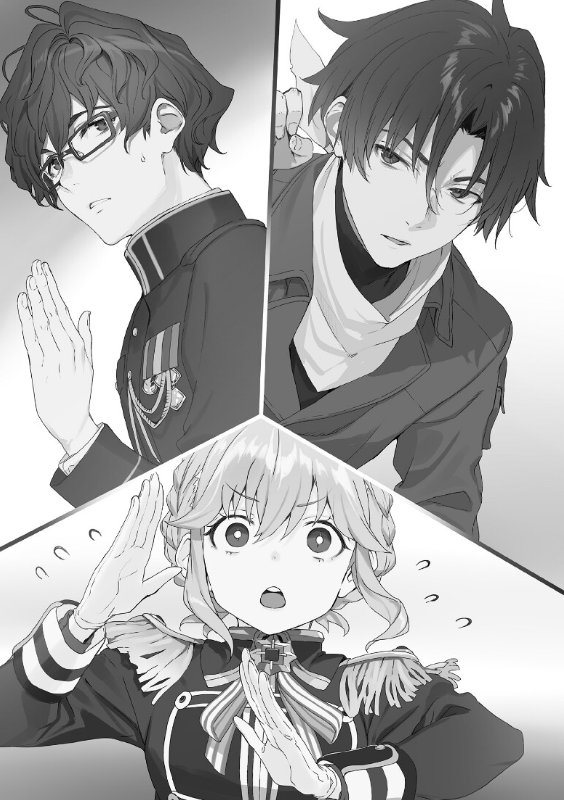 86—Eighty Six— Volume 12 – Shin's facial expressions Shin with