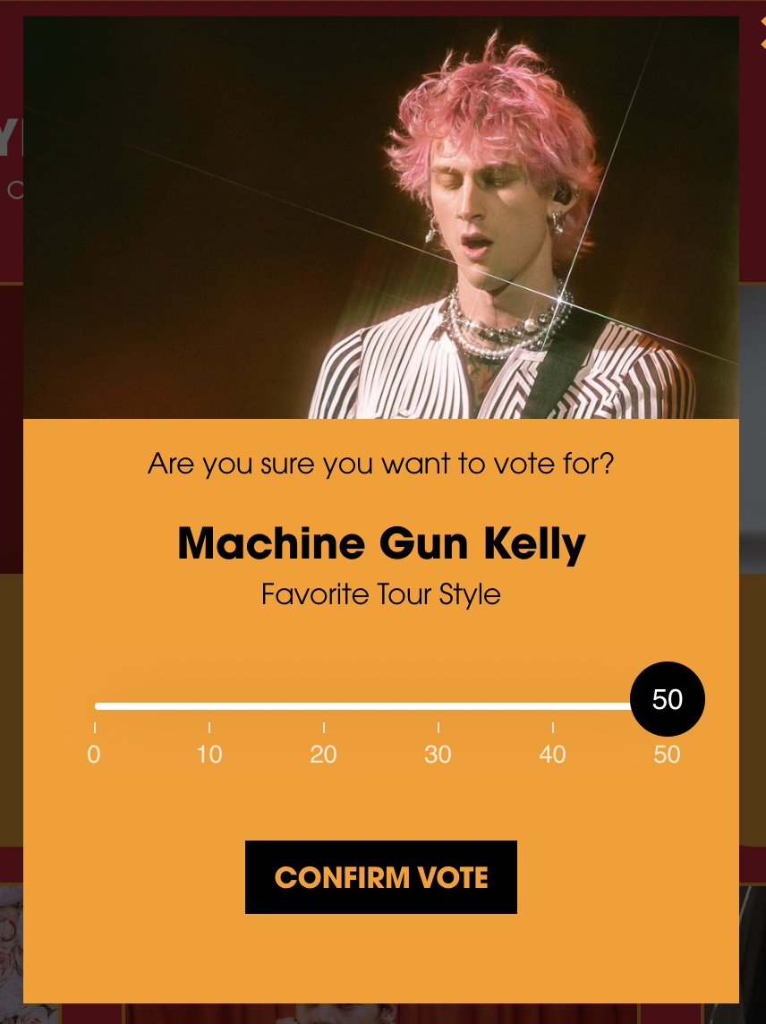 WeAreMGK44's tweet image. I'm voting for #MachineGunKelly for #FaveTourStyle at the #iHeartAwards! RT to vote or you can vote here too ihr.fm/iHRAwards