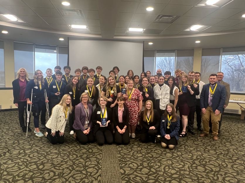 NHS FBLA had a great showing yesterday at DLC! They finished the day with 23 first-place finishers and qualified in 44 events. They will be sending a total of 36 students to compete at the state level. Congratulations to all! 👏