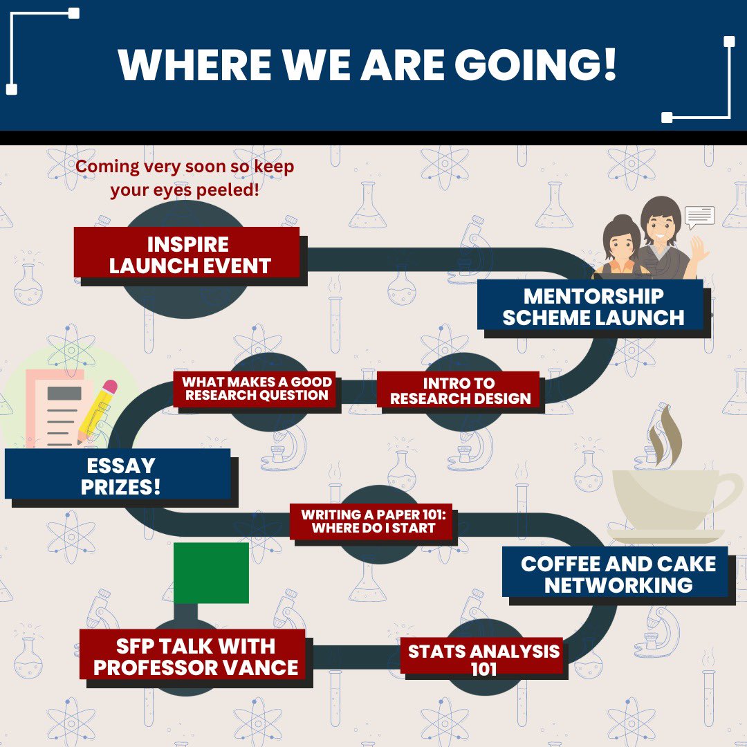 AMSNewcastle's tweet photo. Our event plan for the next few months! Keep your eyes peeled for our INSPIRE Launch event! https://t.co/K4fLhEu6Hd