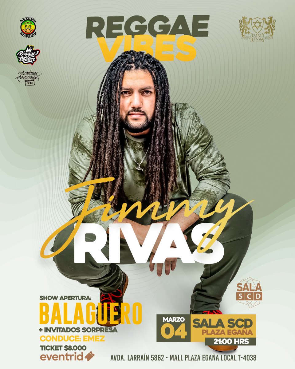 Nos vemos el 4 de Marzo en Sala SCD Egaña!
Adquiere tu ticket 🎟️:

eventrid.cl/eventos/scdega…