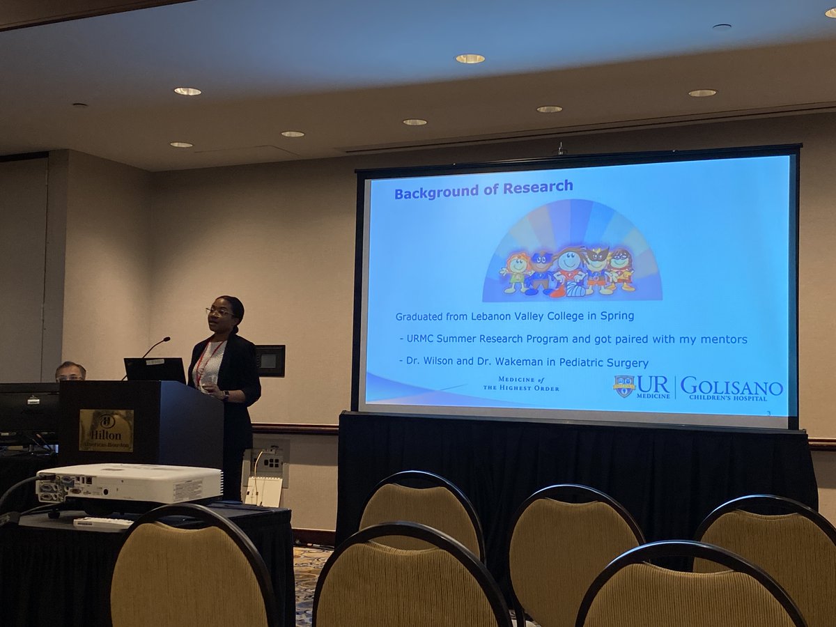 Wilson Eclipse Lab at UR (@eclipselabatur) on Twitter photo Outstanding <a href="/LVC/">LebanonValleyCollege</a> grad, Hadassah Polydore, presents her research on how NFTI & Cribari can be used together in pediatric trauma at #ACS2023 in Houston before moving on to <a href="/penn_state/">Penn State</a> for medical school. Research excellence at <a href="/URochesterSurg/">URMC Department of Surgery</a>
#ILookLikeASurgeon #SurgeonScientist Outstanding <a href="/LVC/">LebanonValleyCollege</a> grad, Hadassah Polydore, presents her research on how NFTI & Cribari can be used together in pediatric trauma at #ACS2023 in Houston before moving on to <a href="/penn_state/">Penn State</a> for medical school. Research excellence at <a href="/URochesterSurg/">URMC Department of Surgery</a>
#ILookLikeASurgeon #SurgeonScientist