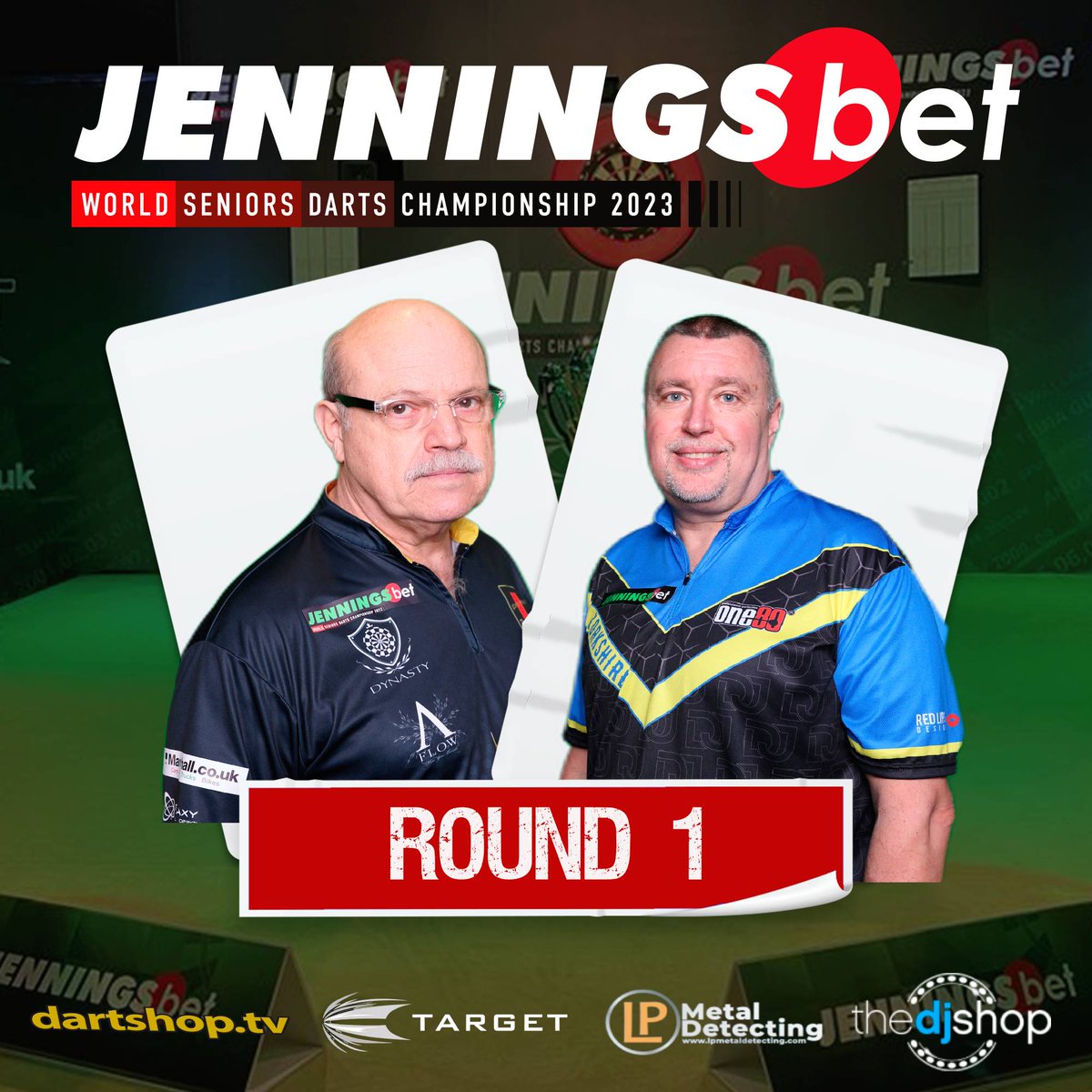 World Seniors Darts on Twitter "Round 1⃣ 🇺🇸Larry Butler (15) vs Darren