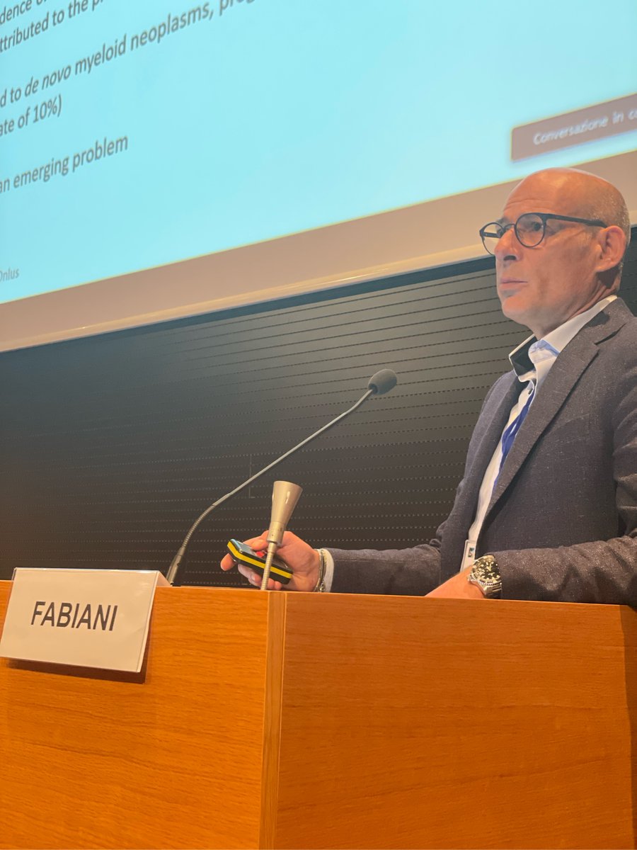 Nana_ETS's tweet photo. Discover the latest findings on #ClonalEvolution in therapy-related #myeloidneoplasms by E. Fabiani from @unitorvergata! 🔬
#CancerResearch #NanatMN https://t.co/pesj5qghxf