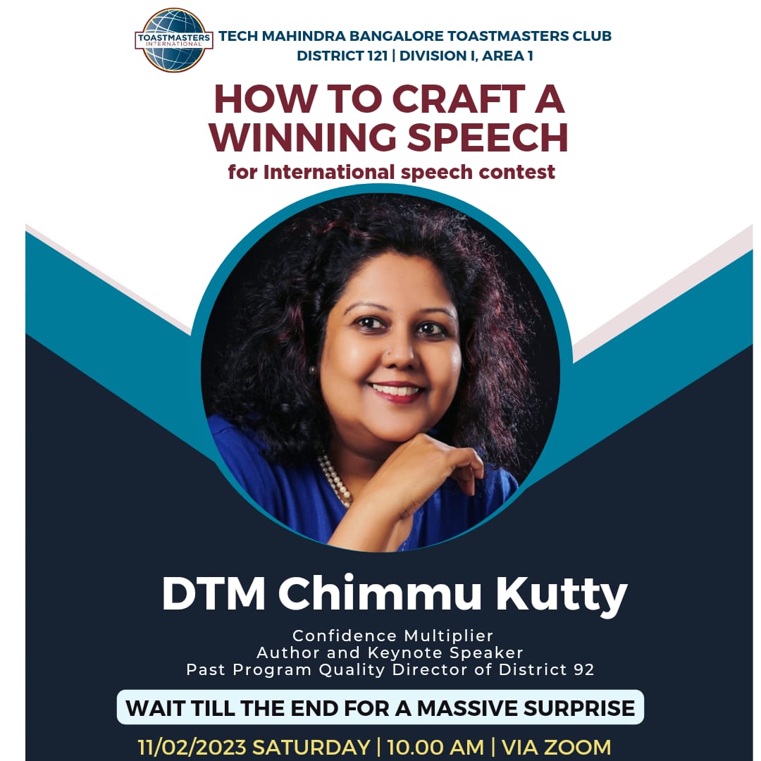 TechMahindra Bangalore Toastmasters Club tweet media