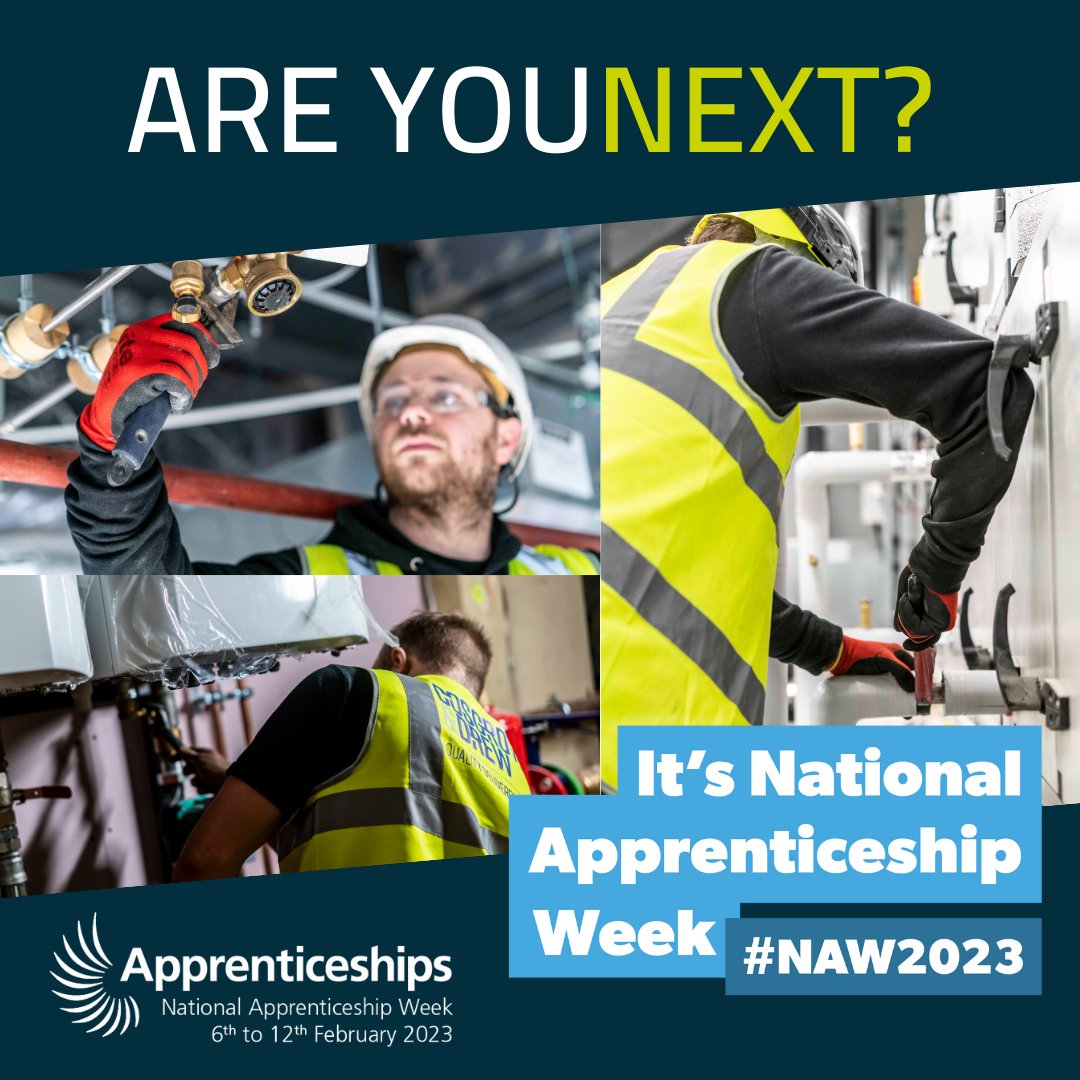 It's #NationalApprenticeshipWeek, so here's our Apprenticeship vacancies: 🔧 Domestic or Commercial Gas 🔧 Multi-trade 🔧 Plumbing 🔧 Heating and Vent (pipe fitter). Please email your CV and area of interest to info@cde-services.co.uk

#NAW2023 #Apprentice #Bristol #London