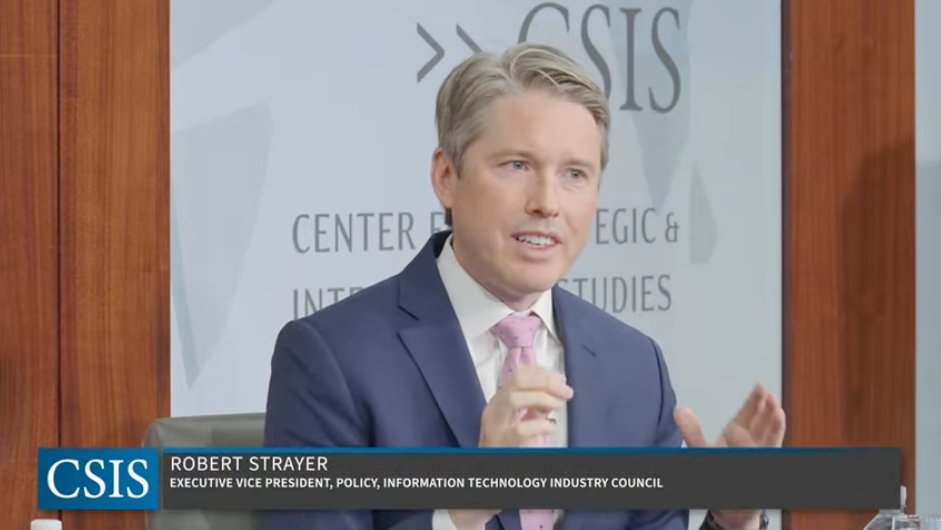 ITI’s <a href="/robstrayer/">Rob Strayer</a> spoke at <a href="/CSIS/">CSIS</a>' panel discussion on the implications of the EU #DigitalServicesAct and #DigitalMarketAct on U.S. businesses. Watch his conversation here ➡️ youtube.com/live/-9co7ULAn…