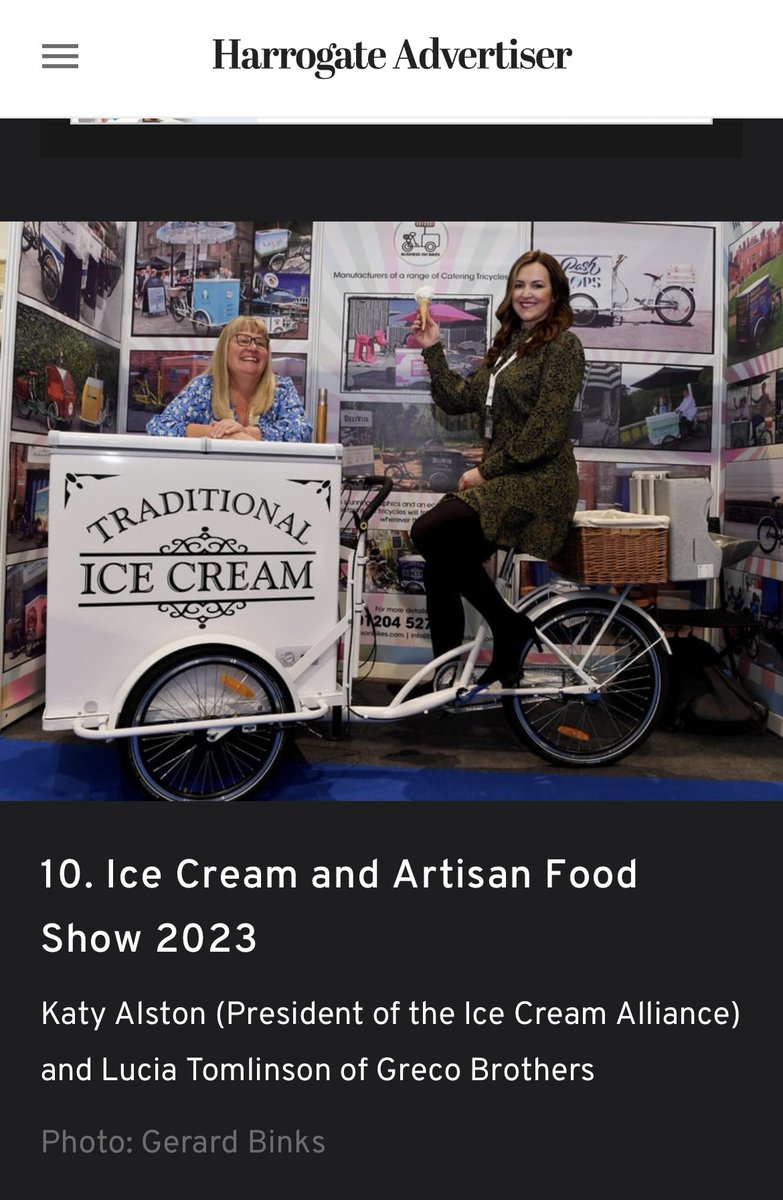 I’ve made it!!! <a href="/HgateAdvertiser/">Harrogate Advertiser</a> <a href="/icecreamUK/">The Ice Cream Alliance</a> <a href="/wafersandcones/">GRECO BROTHERS</a> <a href="/LongJumpChris/">Chris Tomlinson OLY</a> <a href="/ParlourPinks/">Pinks Parlour</a>