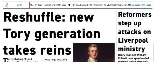 Reporting the news from 1823 tweet media