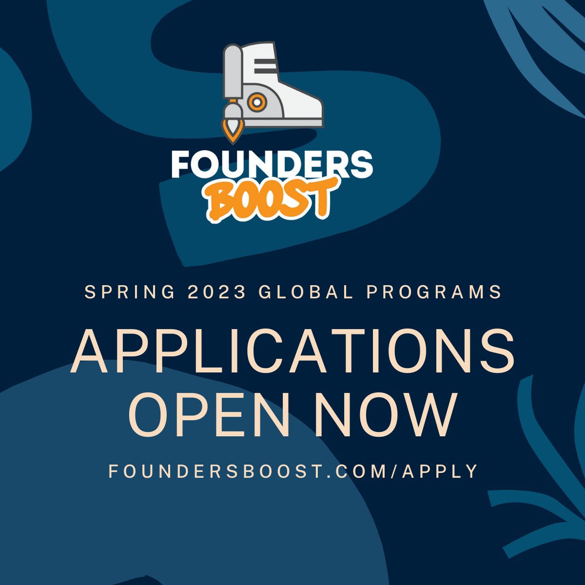 Applications are now open for our global programs!

Check out the programs running this cohort and apply today foundersboost.com/pre-accelerato… 

#Italy #LosAngeles #Kenya #Netherlands #NYC #SouthFlorida #Toronto #Vancouver #WashingtonDC #Zambia